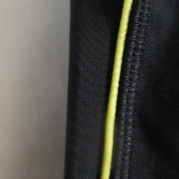 X BY GOTTEX xs, extra small navy leggings with neon stripe & sheer sides, BNWOT - Picture 10 of 10